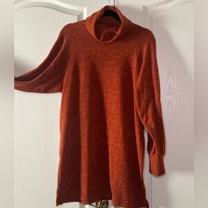 Women's Rust Sweater/Sweater Dress